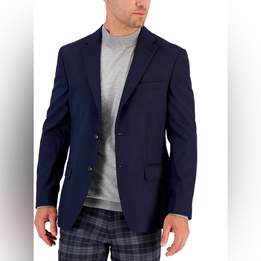 Tommy Hilfiger Men's Modern-Fit Twill Sport Coat